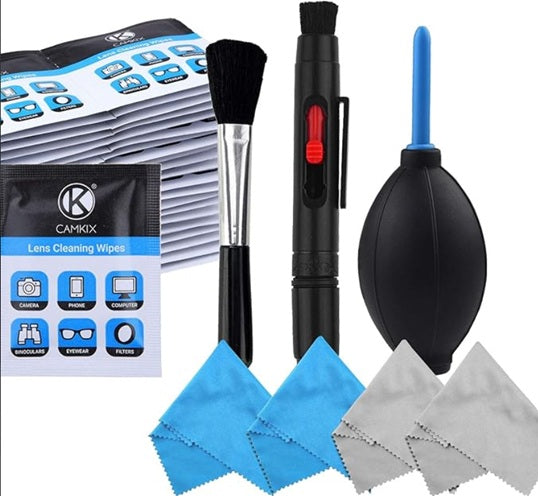 Camera Lens Cleaning Kit - Air Blower, Cleaning Brush
